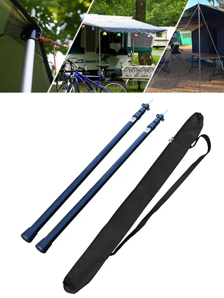 Adjustable Aluminum Tarp And Tent Poles For Camping, Puerto