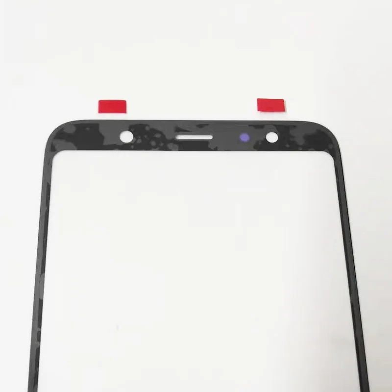 Для samsung Galaxy A6 A600 A600F/A6 Plus A6+ A605F A605 ЖК сенсорный экран передняя внешняя стеклянная панель объектива Замена