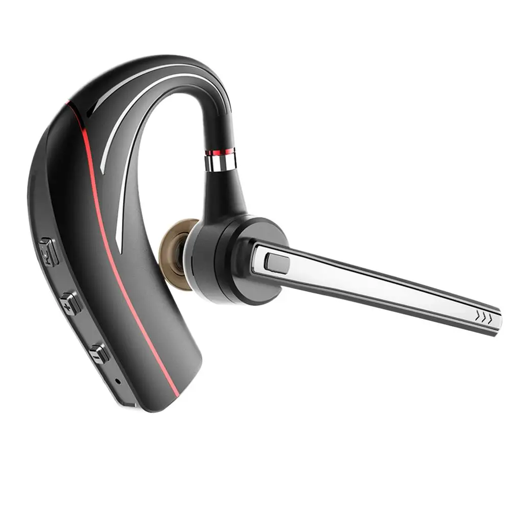 B1 Bluetooth наушники 5,0 гарнитура одиночный Заушник наушники передатчик с CVC8.0 Шумоподавление для спорта и бизнеса