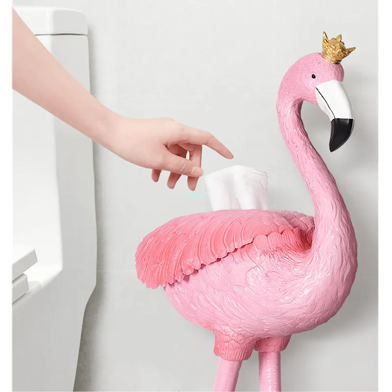 33 "Животное моделирование украшения для дома Phoenicopteridae необычная коробка для салфеток гостиная креативный подарок Смола 85 см Z2480