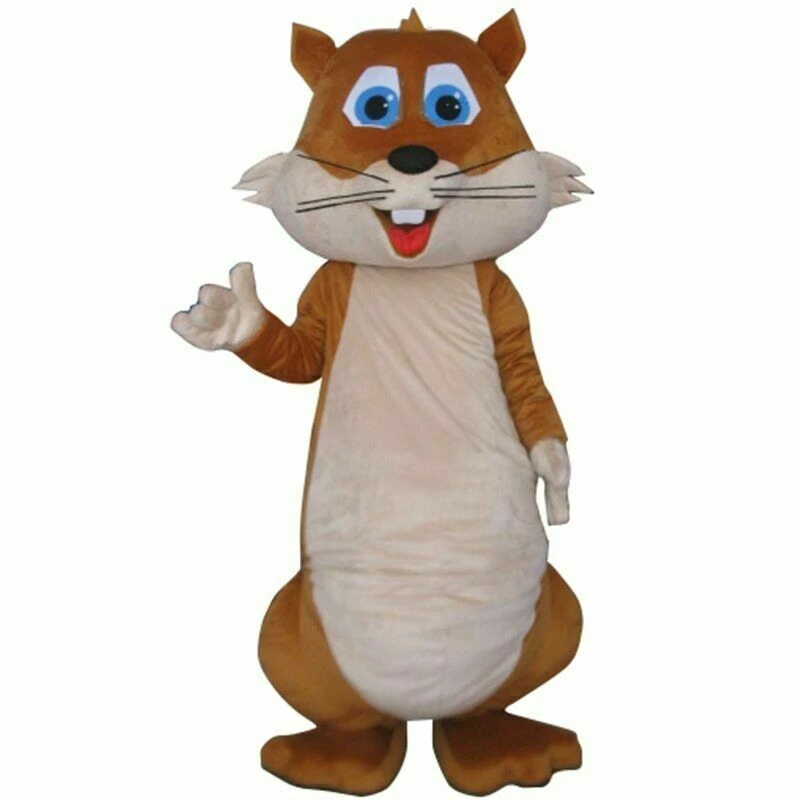 Squirrel Mascot Costume Adult Animal Cosplay Outfits