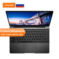 CHUWI AeroBook Intel Core M3 6Y30 13,3 дюйма Windows 10 8 GB Оперативная память 256 GB SSD ноутбук с подсветкой клавиатуры металлическая крышка ноутбука