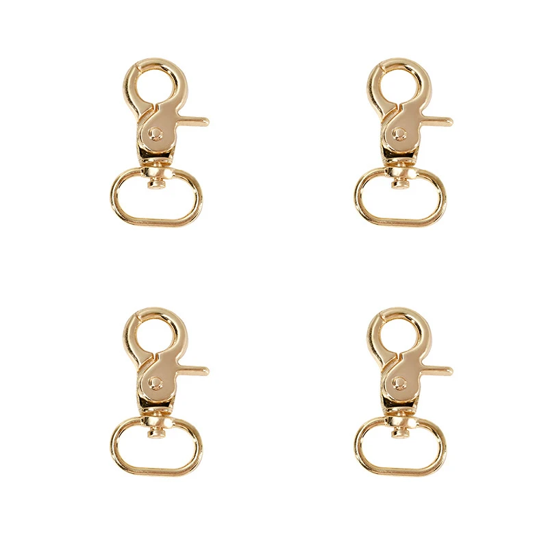 25mm 4pcs MIUSIE, 4 шт., кожаная сумка, сумочка, кошелек, наплечный ремень, застежка, зажим, триггер, пряжка, брелок для ключей, собачья цепь, ошейник, защелка - Цвет: 25mm 4pcs