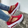 Summer Women s Sandals Vintage Wedge Shoes Woman Buckle Strap Straw Thick Bottom Flats Platform