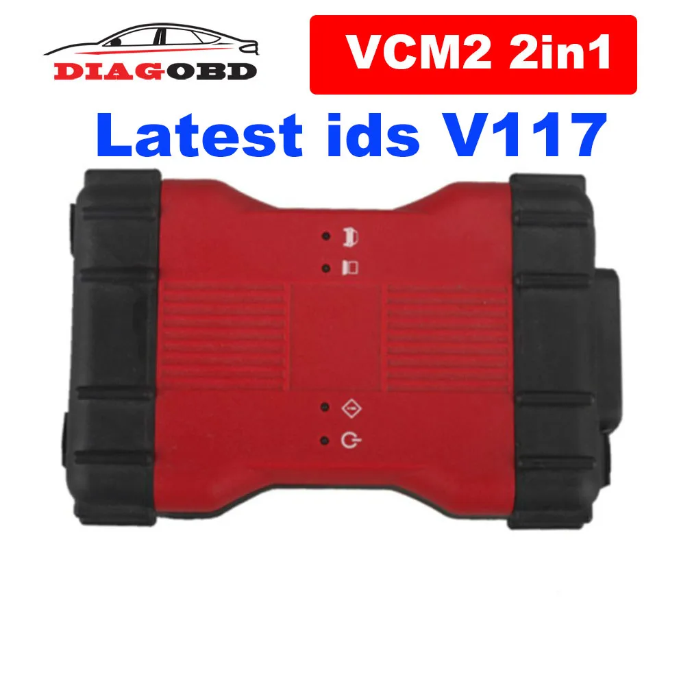 Диагностический инструмент VCM2 V117 для Ford VCM IDS Mazda 2 в 1 OBD сканер многоязычный II