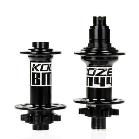 KOOZER BM440 MTB горный велосипед BOOST концентраторы 32h диск с отверстиями подшипник ступицы Передняя Задняя 6 Болт 15*110 12*148 мм через - Цвет: black pair XD