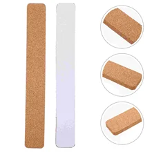 2pcs Panneau de Liège Bandes D'affichage En Liège Bandes Sans Cadre Tableau Mémo pour le Bureau