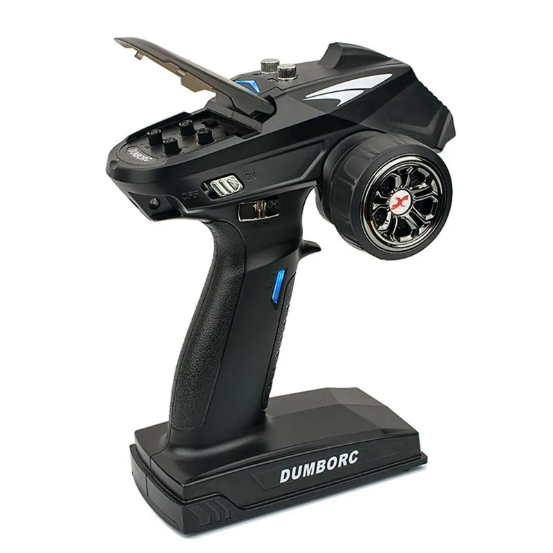 

Stylish DumboRC X6 2.4G 6CH Transmitter with X6F Receiver for RC Vehicles Boat Tank Models without Gryo