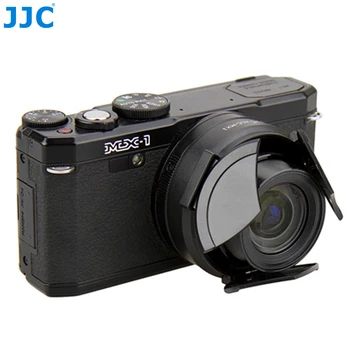 

JJC Camera Auto Lens Cap for PENTAX MX-1 Black Automatic Protector Self-Retaining