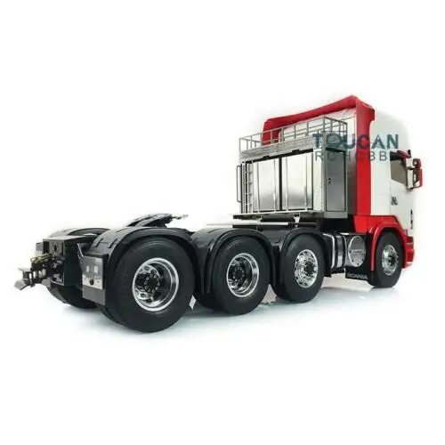 1/14 LESU RC металлический шасси Sca 8*8 тягач DIY Hercules модель кабины автомобиля THZH0542