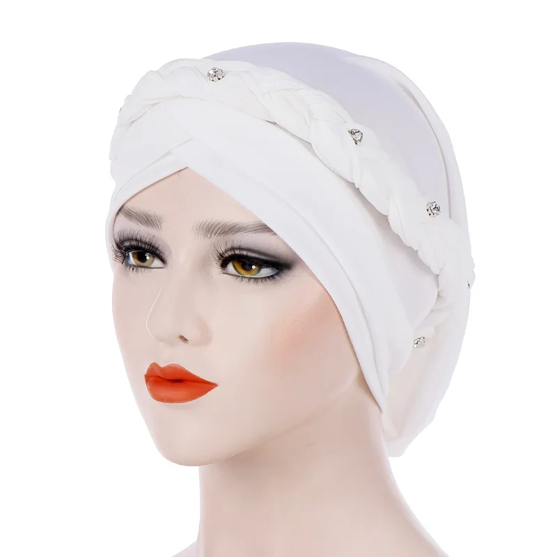 Оплетка исламский молочный шелк полиэстер молитвенные шляпы палантин хиджаб шапка s женский мусульманский головной убор исламский хиджаб тюрбан