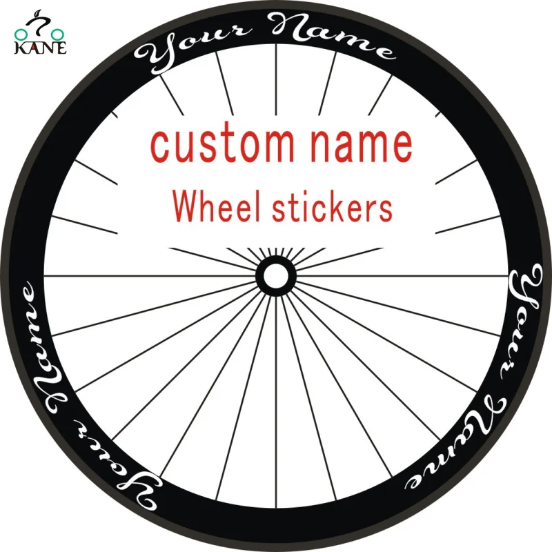 bike wheel decals