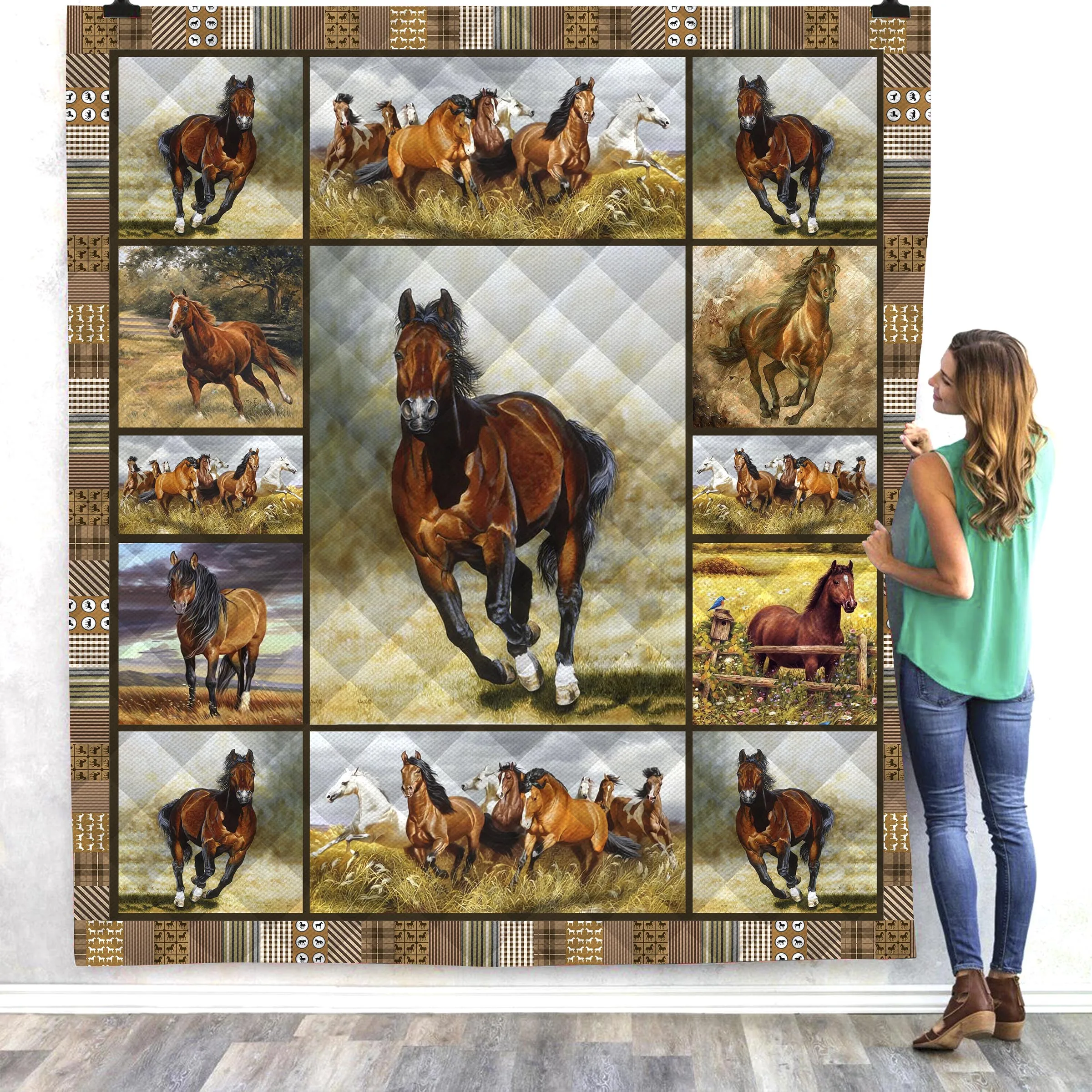 Цифровое одеяло с 3D рисунком лисьего леса винтажный узор 2019 Крутое лаконичное