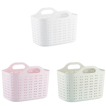

Plastic Portable Dirty Basket for Washing and Home Bathroom Sundries Children's Toys Baby Laundry Dirty Clothes Storage Basket