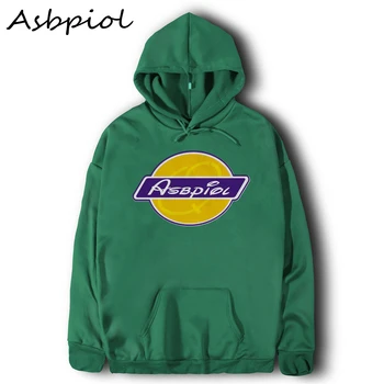 

Casual Women Man Hoodies Sweatshirt Asbpiol Sign Pattern Long Sleeve Top Autumn Winter Plus Size Pocket Pullover Oversize Hooded