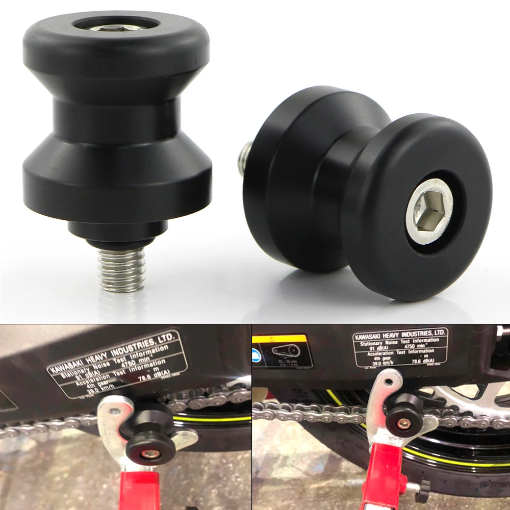 

Fit For Ducati 899 PANIGALE 2013-2018 959 PANIGALE 2016-2018 MONSTER 821 2014-2018 Motorcycle Swingarm Stand Bobbins Sliders