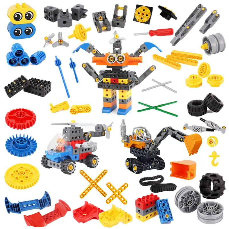 Building Blocks Big Building Blocks 9656 Technology Bricks Teaching Aids Mechanical Model Gear Accessories Assembe Education Toys For Children building blocks,construction blocks