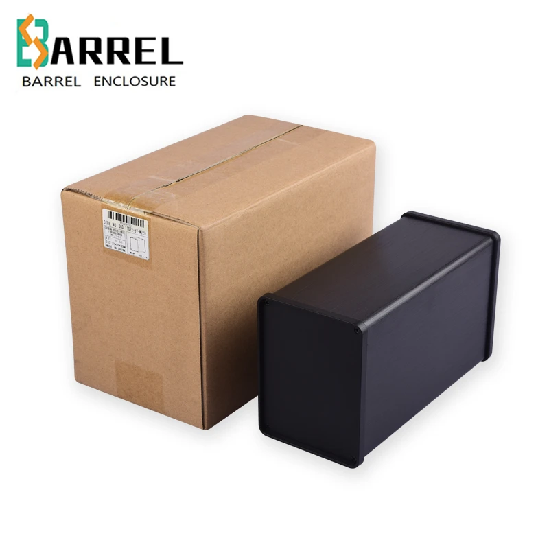 220*126*98mm aluminum electronic project enclosure housing DIY instrument outdoor power amplifier distribution outlet switch box