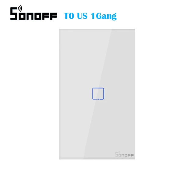 SONOFF T0 США TX серия WiFi умный переключатель домашний Автоматизация модули WiFi Настенные переключатели совместимы с eWelink Google Home Alexa - Комплект: Набор1
