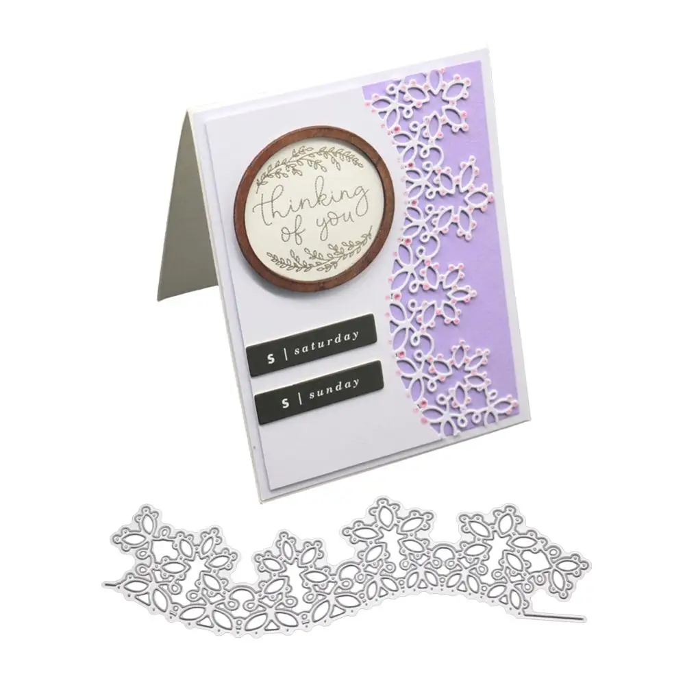 

Lace Flower Decor Metal Cutting Dies Irregular Stencil Scrapbooking Embossing Album Stamp Paper Card DIY Embossing Stencils 2019