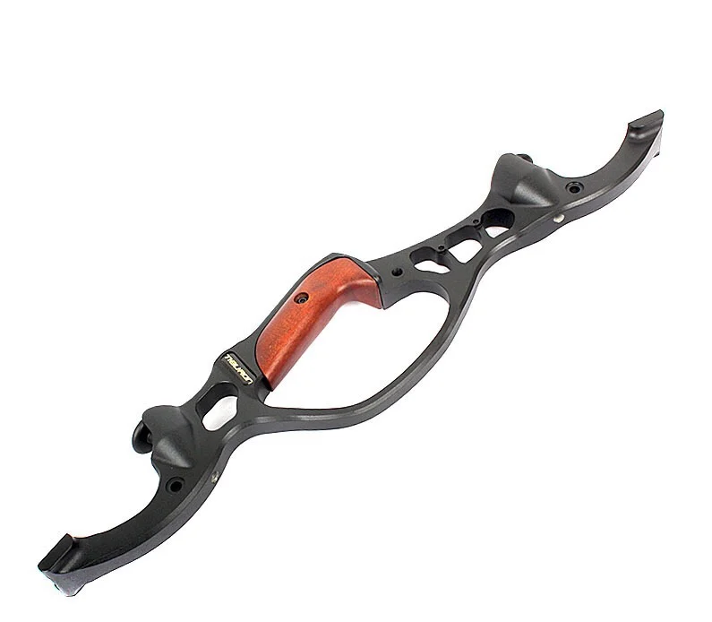 19''Aluminum Riser Left hand hold ручка Рекурсивный лук Riser для охотничьего лука Металл литье под давлением Riser использование для F конечностей