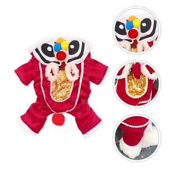 

1Pc New Year Pet Clothes Party Dog Clothes Dog Clothes for Decor Pet New Year