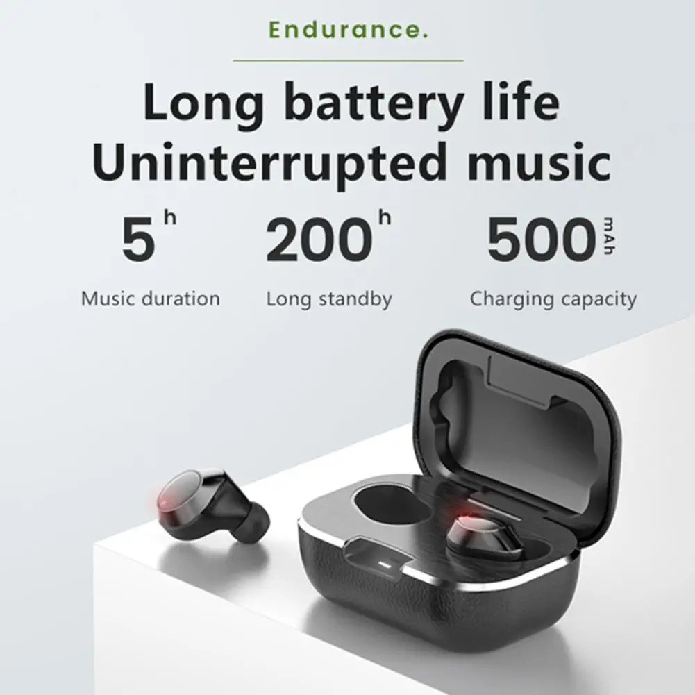 N70 настоящие беспроводные стерео наушники Bluetooth 5,0, беспроводное зарядное устройство, сенсорные наушники-вкладыши, водонепроницаемые наушники, спортивные наушники