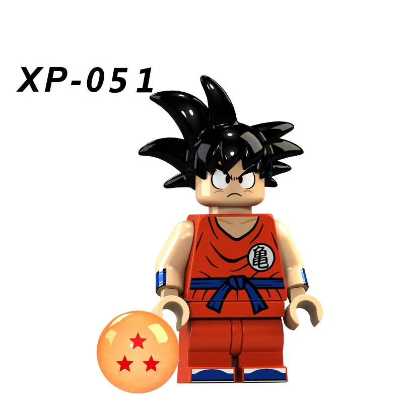 Dragon Ball Z Супер Вегета Сон Гоку Broli Sayayin Cell Krillin trunks аниме фильм строительные блочные Фигурки игрушки для детей подарок