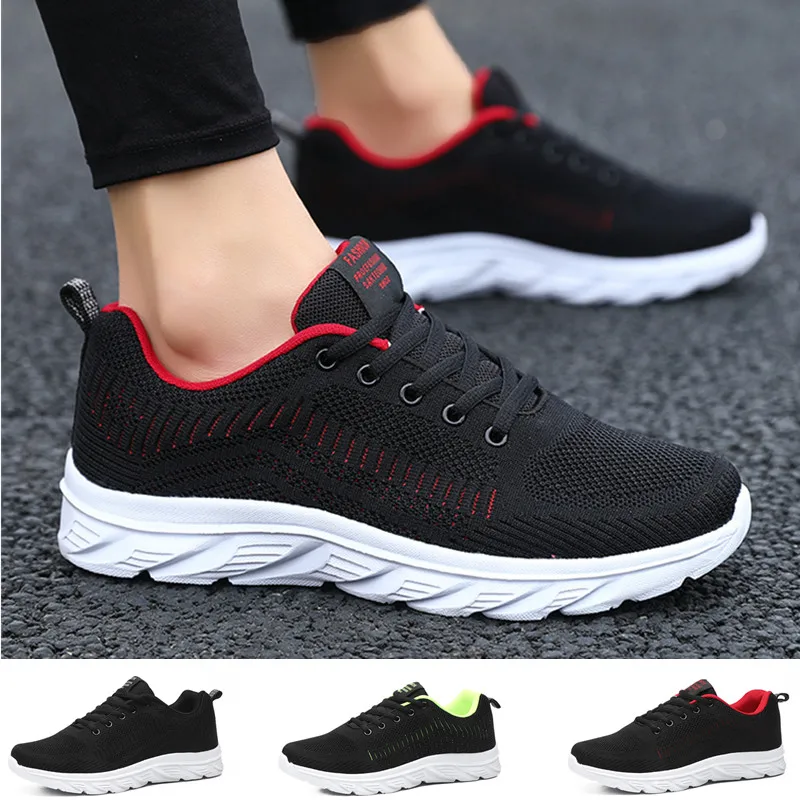 

Sneakers Men's Breathable Casual Walking Footwear Sports Shoes Athletic Lace-Up Size 38-45