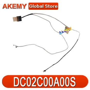 

Akemy New Laptop Cable LCD LVDS CABLE for ASUS UX305FA UX305F UX305 U305L U305F BK5 40pin 30 PIN PN: DC02C00A00S DC020026Y0S