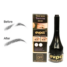 Усилитель для бровей, волокно, Натуральный гель для волос, водостойкий, для наращивания бровей, тонированный, длинный, стойкий для бровей, тату, женский макияж, красота