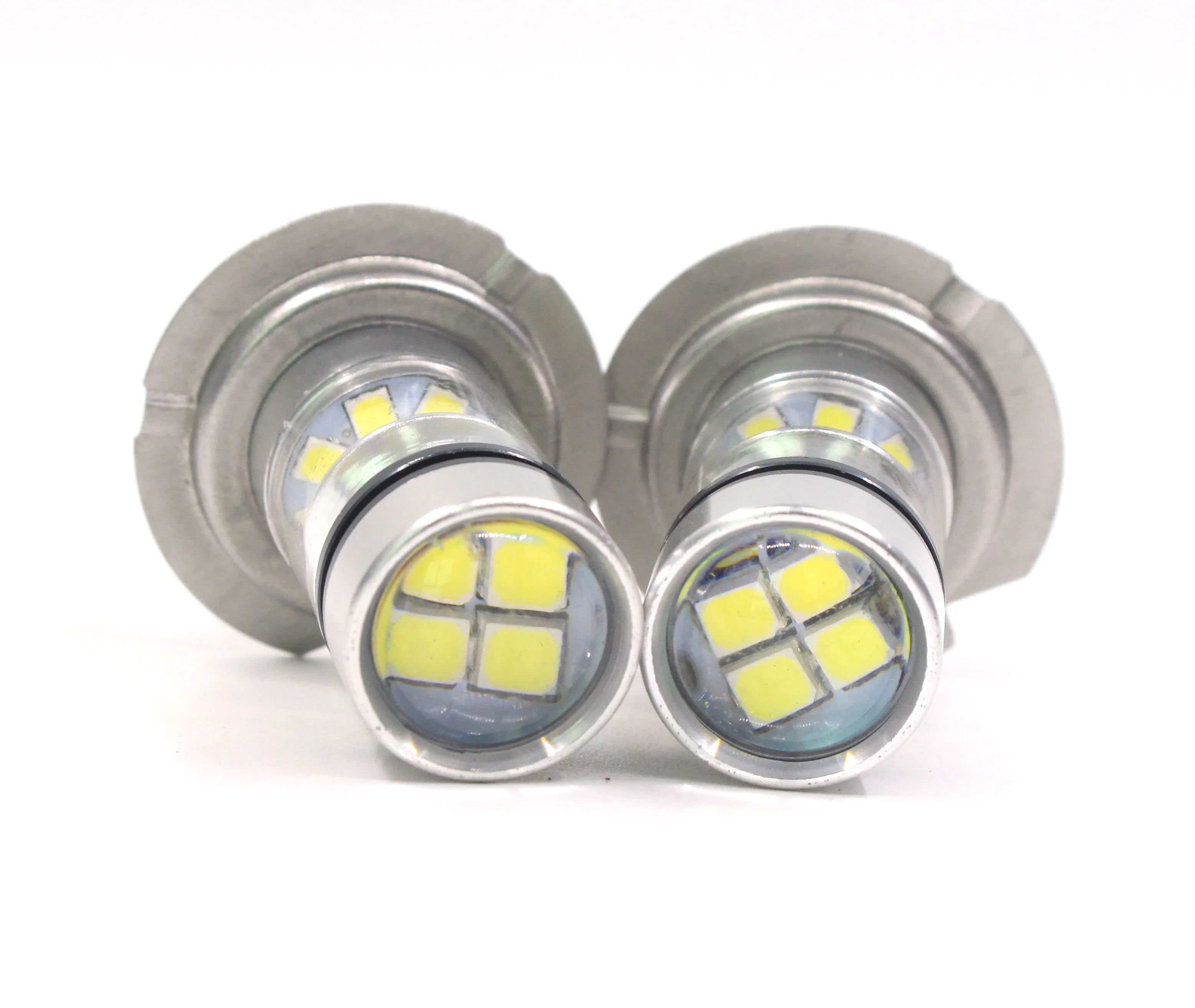 2X светодиодный высокое Мощность туман светильник H7 20smd 12V 6500K белый светодиодный светильник LED DRL Автомобильные светодиодные лампы туман светильник