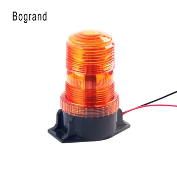 

1Pcs 30LED 5730 Car LED Flashing Amber Beacon Flexible Warning Light 12V-36V For Tractor SUV Boat