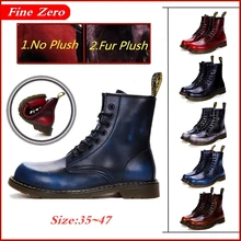 Высококачественные ботинки из натуральной кожи; мужские водонепроницаемые ботильоны; сезон весна-осень; ботинки для верховой езды; Мужская Уличная Рабочая обувь; зимние ботинки