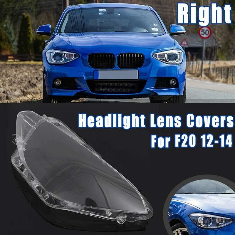 

Headlight Head Light Lamp Headlight Lens Cover for BMW X1 F20 116I 118I 120I 2012-2014 Replacement Covers Case Shell