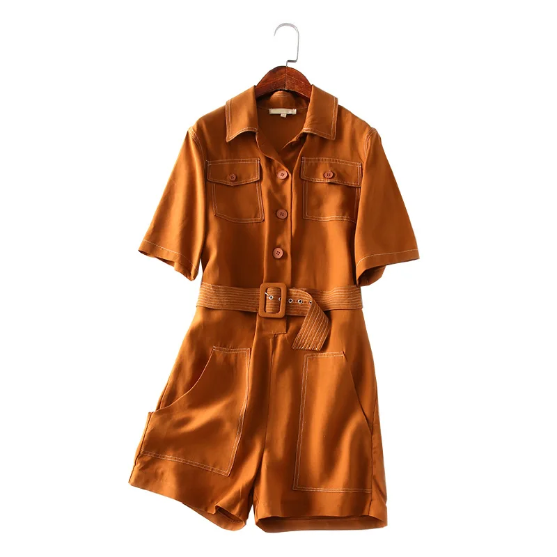

One's Versatile Workwear-Style Waist Hugging Slimming Casual One-piece Loose Pants Women's Entity