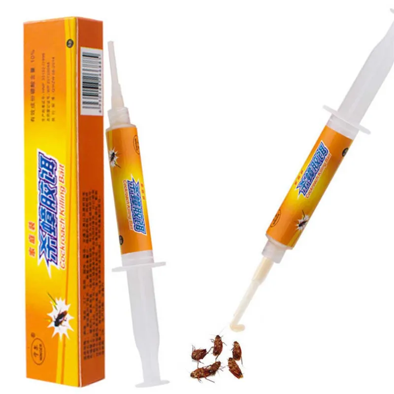 

Kill Cockroach Medicine Gel Bait Cockroach Eliminator Gel 10g Roach Control Gel For Kitchen Washroom Kennel Pest Control H80