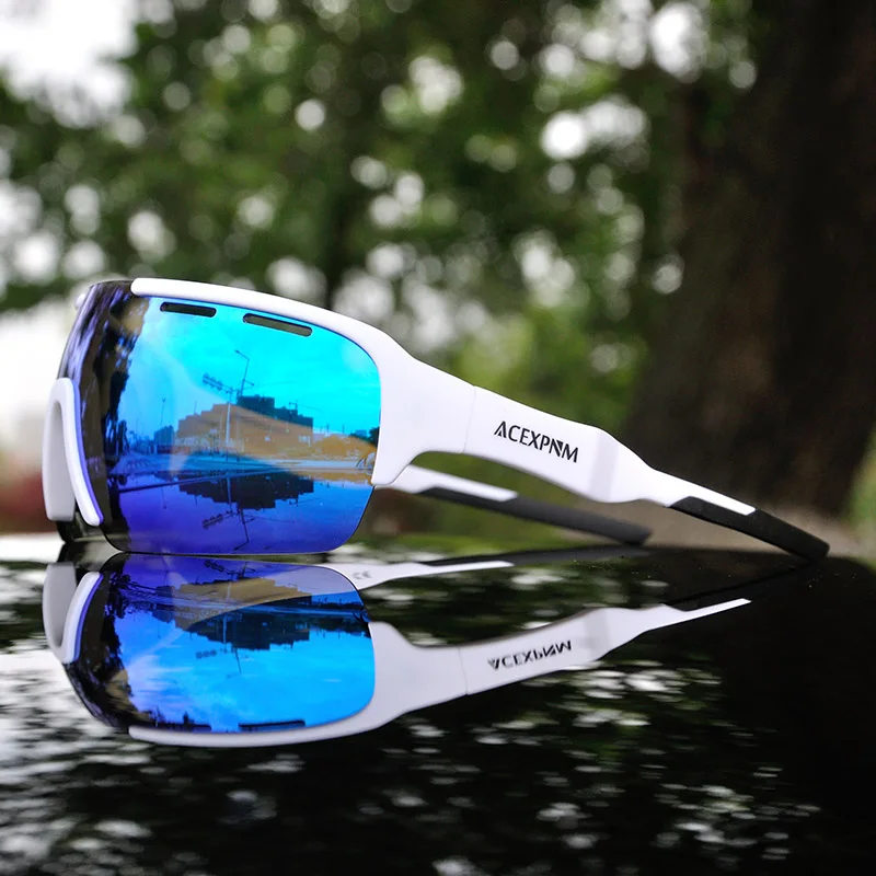 Спорт на открытом воздухе поляризованные велосипедные очки горный велосипед велосипедные очки 4 линзы велосипедные очки UV400 солнечные очки для велоспорта