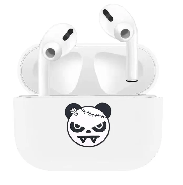 6 Чехол с героями мультфильмов Marvel для Apple AirPods Pro, Защитная крышка с милой пандой и Бэтменом для AirPodsPro, bluetooth-наушники - Цвет: 6