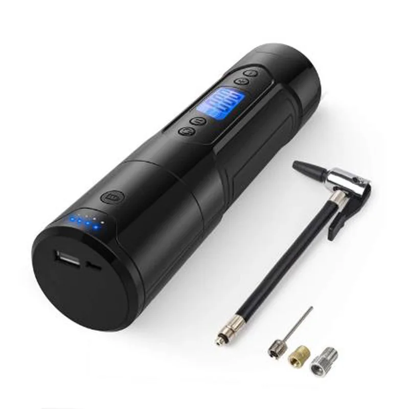 

Portable Air Compressor Pump Tire Inflator Electric Compact Hand Held 150PSI Air Pump 22.5*5.5cm