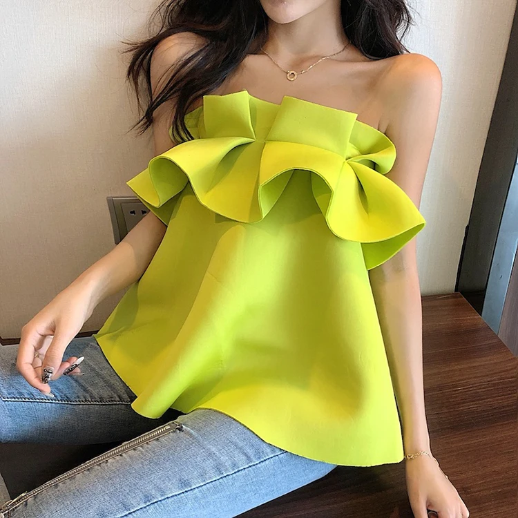 strapless holiday tops