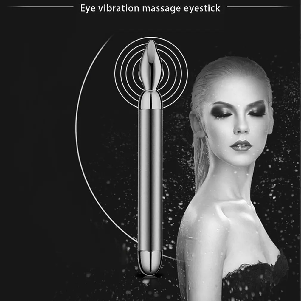 Электрический для глаз и лица Антивозрастной уход за кожей Вибрационный массажер морщины лица Вибрация Уход за кожей ручка против морщин