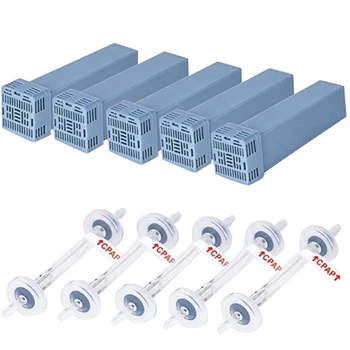 

CPAP Cartridge Carbon Replacement Kit for SoClean 2 Filter Check Valve, Including 5 Filters and 5 Check Valves
