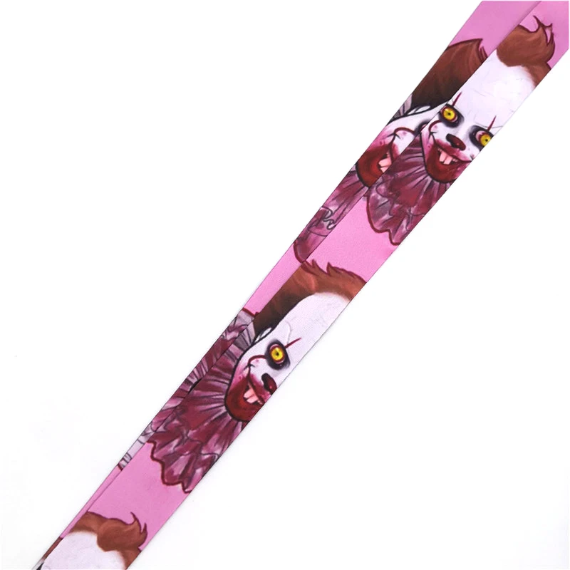 Стивен Кинг это haloween 90s мультфильм Забавный винтажный шейный ремень Lanyards ID значок держатель для карт брелок мобильный телефон ремень подарок
