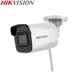 HIKVISION DS-2CD2041G1-IDW 4 МП пуля IP66 Wi-Fi подключение Встроенный Микрофон Моно звук в режиме реального времени разговора Hik-подключение приложение Micro