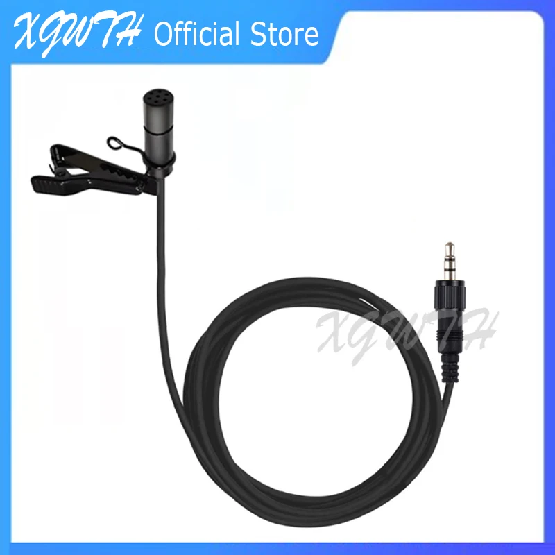 Omnidirectional Lavalier Lapel Microphone Clip on Condenser Mic for Sony UWP V1 D11 D21 Wireless Microphones Transmitter System |
