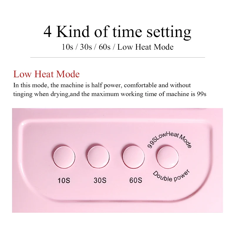 Kaufen 72W UV LED Nagel Lampe 15s Schnell Trocken Für Trocknen Alle Gel Nagellack 36Pcs LEDS LCD nagel Trockner Nail art Werkzeuge Mit Niedrigen Wärme Modus