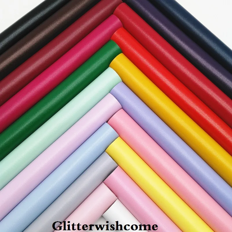 Ткань Glitterwishcome 21x29 см Размер A4 винил для бантов кожа наппа ткань из искусственной