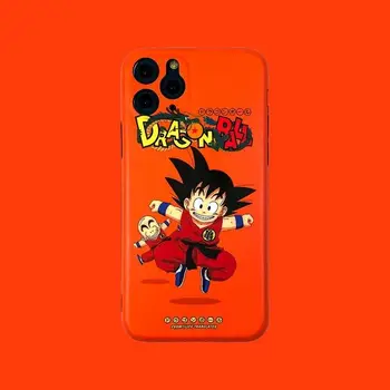 

Cute Ins Dragon Ball Z Super Son Goku DBZ for iPhone 11 Pro X XR XS MAX 6 6S 7 8 Plus Luxury IMD soft silicon phone coque