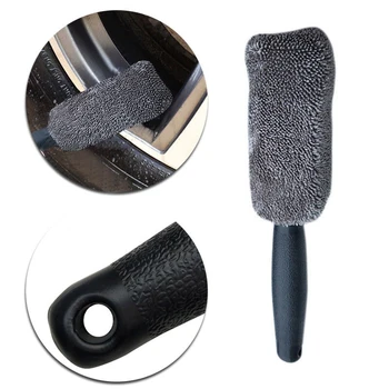 

Soil-release Brush Lint-free Rim Washing Cleaner Car Handle Microfiber